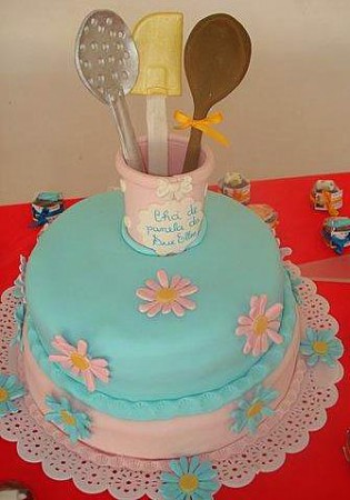 Bolo para chá de cozinha